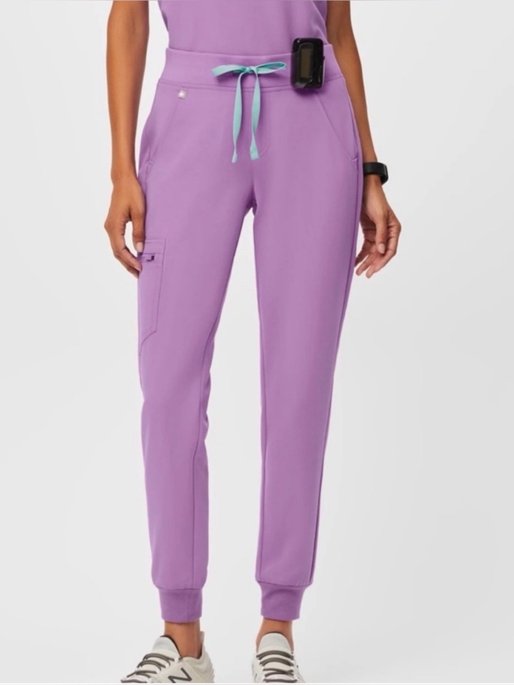 Figs Women's Lilac Dawn Zamora Jogger Scrub Pants XXS Petite